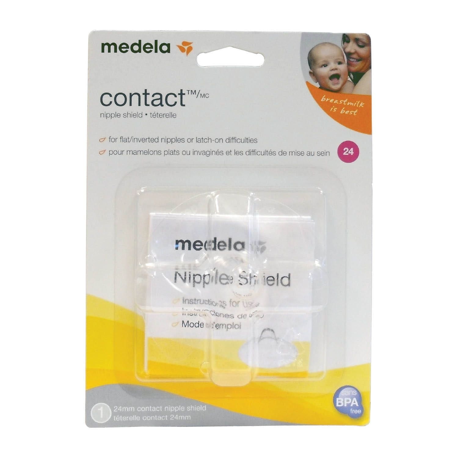 Teterelles de mamelons contact de Medela