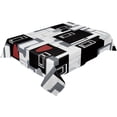 thumbnail image 3 of Rectangle Black And White Table Cloth Waterproof Dining Tablecloth for Table Kitchen Decorative Coffee Cuisine Party Table Cover, 3 of 7