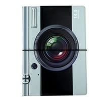 Unique Bargains 1 Pc Passport Holder Durable Camera Document Holder for Travel Light Gray Black