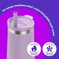 thumbnail image 4 of bubba Radiant Tumbler, 32 oz (946 ml), Stainless Steel Insulated Water Bottle, Lilac Dream, 4 of 6