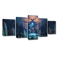 thumbnail image 2 of Póster de pintura mural sobre lienzo Elder Scrolls Anime x5, 2 of 2