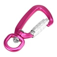thumbnail image 1 of Gancho LIXADA Giratriz Carabinero Clip 360 Giratero Rotativo Carabiner Pequeño Bloqueo Auticú Carabinero Hamaca Giratoria Colgante Clip de Correa de Mascota, 1 of 7