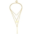 thumbnail image 5 of Collar con colgante de cadena de estrella multicapa de Bohemia para mujer, collar tipo gargantilla de oro, joyería de moda 2022, regalo de fiesta, N0311-13, 5 of 5