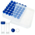 thumbnail image 3 of 72Pcs 5Ml Tubes Plastic Vials with Screw Caps Small Sample Tubes Test Tubes with Storage Box for Lab Supplies, 3 of 7