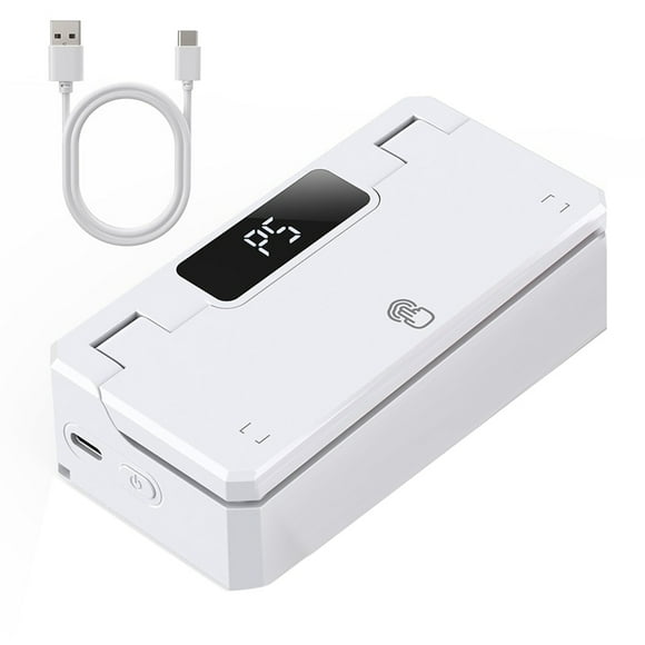 Mini Bag Sealer and Cutter, Handheld Bag Sealer Heat Seal-Rechargeable Chip Bag Sealer- for Chip Bag