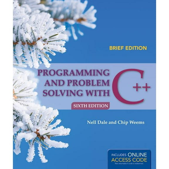 Programming And Problem Solving With C  : Brief [Paperback] Dale, Nell,Weems, Chip [Mar 20, 2013] …