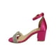 thumbnail image 3 of Sandalias de Vestir LEON Mujer Rosa Sintetico 3015, 3 of 4