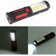 thumbnail image 5 of Rechargeable LED Work Light with Magnetic LED Torch Lamp 2200mAh COB LED 650Lm 3W for Car Garage Workshop Camping DIY(Red) - Red,, 5 of 5