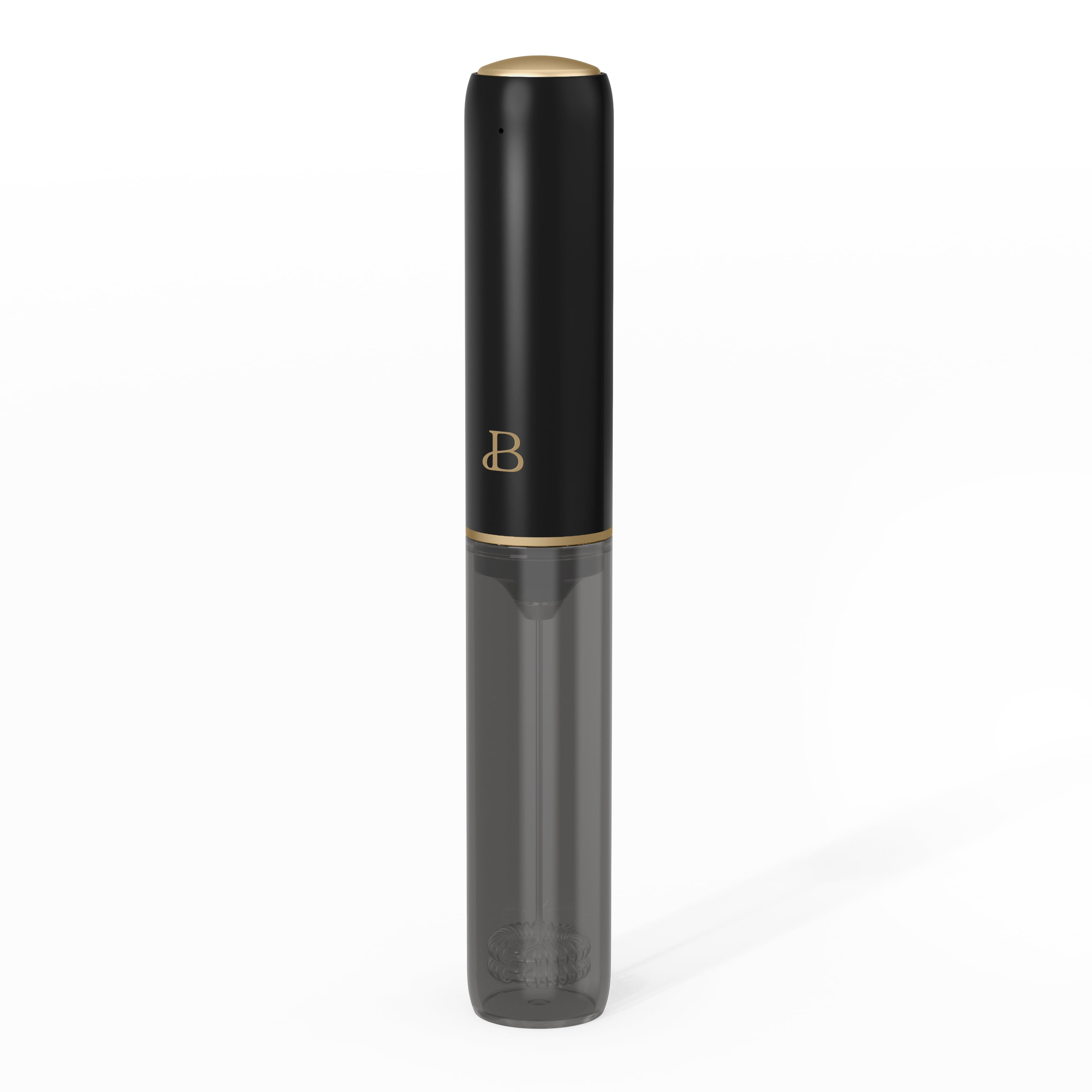 Beautiful Handheld Rechargeable Milk Frother, Black Sesame by Drew Barrymore