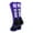 #00, variant on Purple/White Player Id Crew Number Socks (#83, Medium)