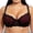 Red, variant on Lace Underwire Push Up Bra For Seamless T Shirt Everyday Comfort And Full Coverage Solid Everyday Wear, 95D, Black