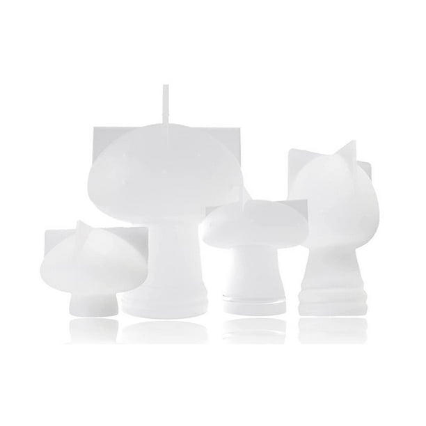 Moldes de Setas, Moldes de Resina de Setas, Moldes de Silicona 3D de Setas Grandes para Epoxi