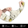 thumbnail image 3 of PAYOHTO Women Men Gardening Sleeves with Thumb Hole, Sun Protection Cooling Arm Sleeves for Farm Work Sports Spring Cute Birds Grey, 3 of 8