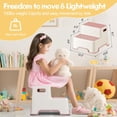 thumbnail image 2 of Taburete ZLMHYYM para lavabo de baño para niños pequeños, paquete de 2, 2 of 7