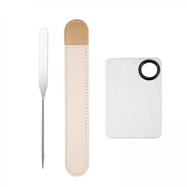 Milaget Spatule de Mélange et Palette de Maquillage 2xCosmetics Paddle Rod Élégant