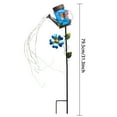 thumbnail image 3 of Solar Light Kettle, Wrought Iron Design, Outdoor Garden Decor, 360-degree Projection, Energy-saving Led, for Courtyards, Patios, Solar-powered Pathway Lighting, Weatherproof, Modern, Ihhxbz | C, 3 of 8