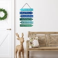 thumbnail image 2 of Excello Global Products Hanging Arrow Wooden Christmas Signs - 3 Styles Available! - 23 x 17 - EGP-HD-0437-A, 2 of 5