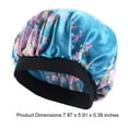 thumbnail image 3 of Sonducket Gorro para el pelo de ala ancha, bufanda para la cabeza de baño, gorro para dormir, gorro a la moda, turbantes, cubierta para la cabeza, Sombreros Lago azul Sonducket AP008211-19, 3 of 6