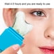 thumbnail image 2 of Guardurnaity Molde de cubitos de hielo para la cara, molde de bandeja enrollable para formación de hielo Facial, masajeador Personal portátil recargable Tratamientos faciales Azul rosado Guardurnaity CE013493-06, 2 of 6