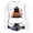 White, variant on Women's Hoodedless Sweatshirt for Wear with Halloween Graphic Casual Pullover Top for Spring and Autumn Fashion Streetwear White S