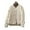 Beige-07, variant on Women's Lightweight Quilted Puffer Jackets Button Down Collarless Casual Solid Winter Puffy Coat with Pockets