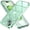 Glitter Green, variant on Compatible for iPhone 15 Case, Women Cute Clear Glitter Bling Sparkly Case, 6.1-inch (Glitter Clear)