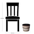 thumbnail image 5 of Better Homes & Gardens 12.9" x 12.9" x 10" Whiskey Barrel Light Brown 100% Recycled Resin Planter, 5 of 9