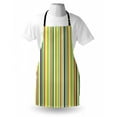 thumbnail image 3 of Striped Apron Vibrant Lines Pattern Textured Inspirational Uniform Vein Rod Forms Image Print, Unisex Kitchen Bib Apron with Adjustable Neck for Cooking Baking Gardening, Multicolor, by Ambesonne, 3 of 3
