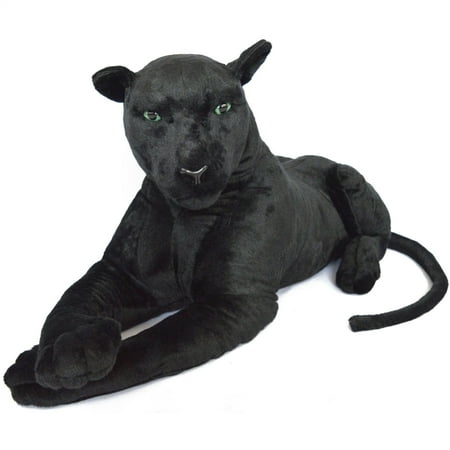 Pana The Black Panther - 42 Inch (Tail Measurement Not Included) Big Stuffed Animal Plush Leopard price history on PriceWatchPro