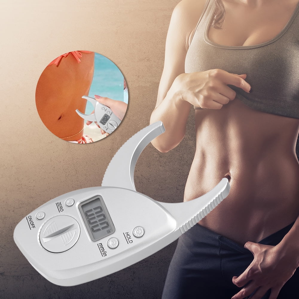 Utoolmart Measuring Tool Digital Engineering Plastics Display Body Fat Caliper Skin Fold Analyzer 1pcs Utoolmart Measuring Tool Digital Engineering Plastics Display Body Fat Caliper Skin Fold Analyzer 1pcs