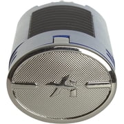 Xikar High Performance HP4 Diamond Quad Flame Cigar Lighter, in Attractive Gift Box, in-line Fuel Adjustment Wheel, Oversized Double EZ-View Fuel Window, Blue