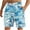 Blue#01, variant on Miqool Mens Swim Trunks Quick Dry Beach Board Shorts Hawaiian Bathing Suits Swimwear with Pockets, Regular & Big & Tall