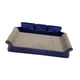 thumbnail image 2 of Rascador para gatos, sofá cama, tablero rascador para gatos, protege alfombras y sofás del hogar. Azul, 2 of 9