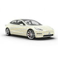 thumbnail image 6 of Rwraps Polka Dot Fade to Gray Gloss Vinyl Film Wrap 59in x 8ft Vinyl Vehicle Car Film Sheet Roll, 6 of 9