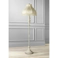 thumbnail image 7 of Springcrest 6" Top x 17" Bottom x 11" High x 12" Slant Lamp Shade Replacement Large Cream Dome Floral Scalloped Spider Harp Finial, 7 of 7
