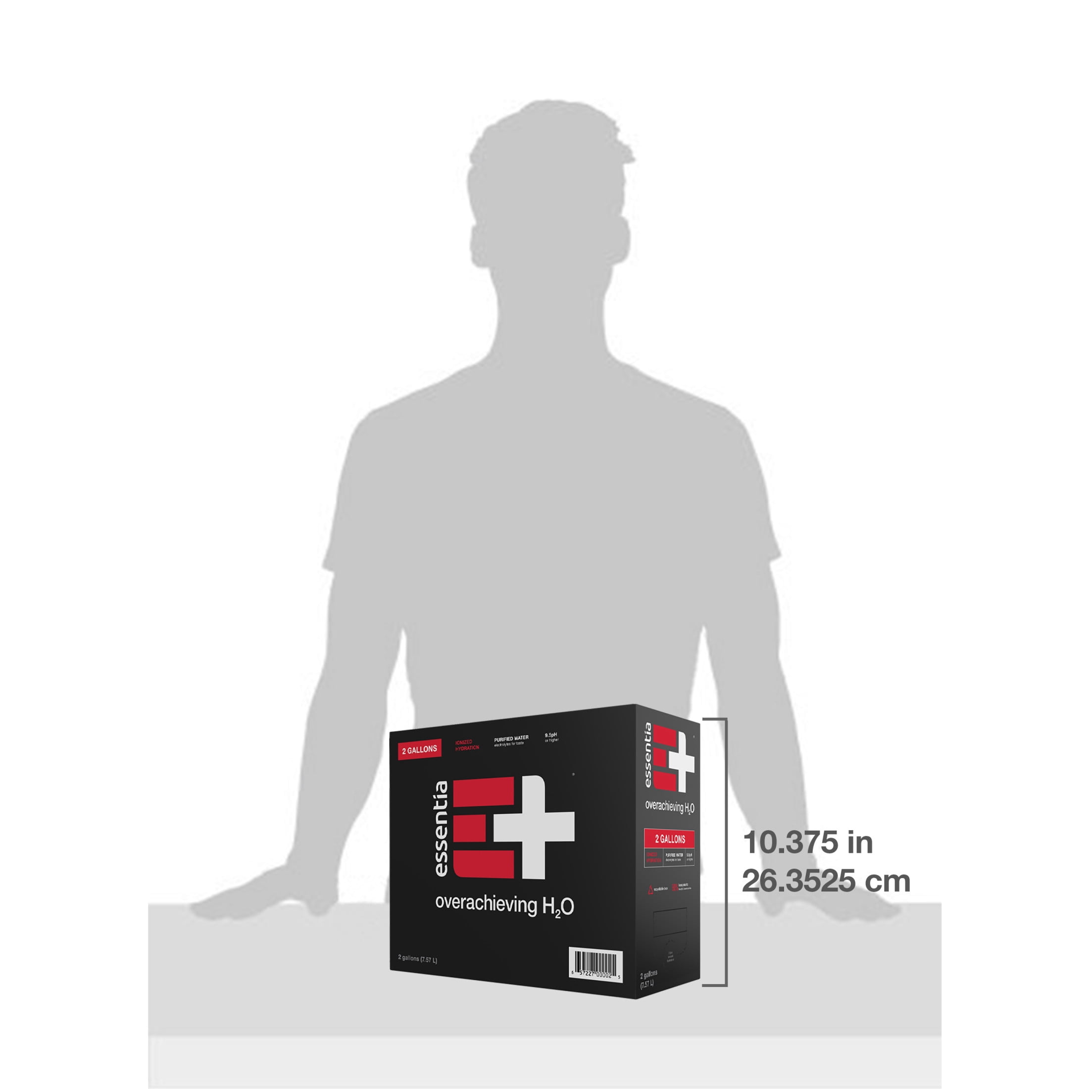 Essentia Water, 2 Gallon Box, Ionized Alkali 2 gallon