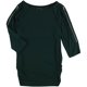 thumbnail image 2 of INC Blusa de punto con cremallera para mujer, verde, extragrande I-N-C Tejer, 2 of 2