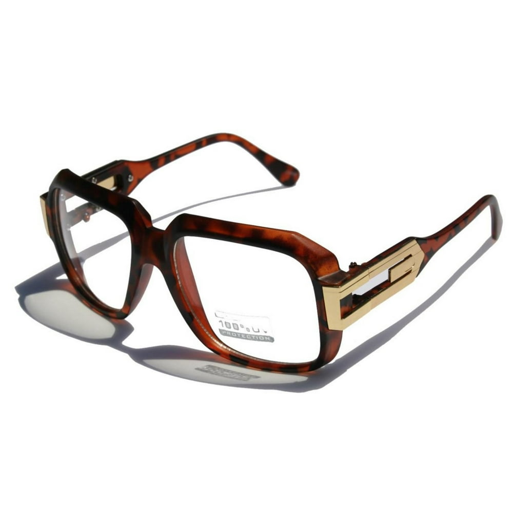 Vision World V.W.E. Large Classic Retro Square Frame Clear Lens