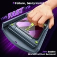 thumbnail image 4 of WSKEN for iPhone 17 Pro Max Privacy Screen Protector - Purple Gradient Anti Blue Light Eye Protection [Auto-Dust Removal] Shatterproof Tempered Glass, 4 of 6
