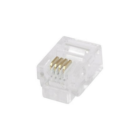 - MOD HANDSET PLUGS 4P4C 100 Pack