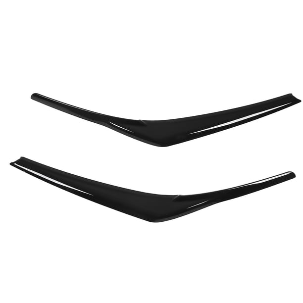 Cubiertas para tapas de faros delanteros de coche, 1 par Cubiertas para tapas de faros delanteros de coche Embellecedor para tapas de faros delanteros Durabilidad extendida