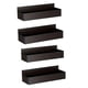 thumbnail image 4 of 4 Piezas Organizador Colgante Refrigerador Especiero Estante Laterales Acero Carbono Montaje Sencillo Práctico Adecuado para Cocina Baño Lavandería Al, 4 of 8