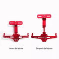 thumbnail image 2 of Soporte Ajustable Para Matrícula De Motocicleta Con Luces rojo, 2 of 5