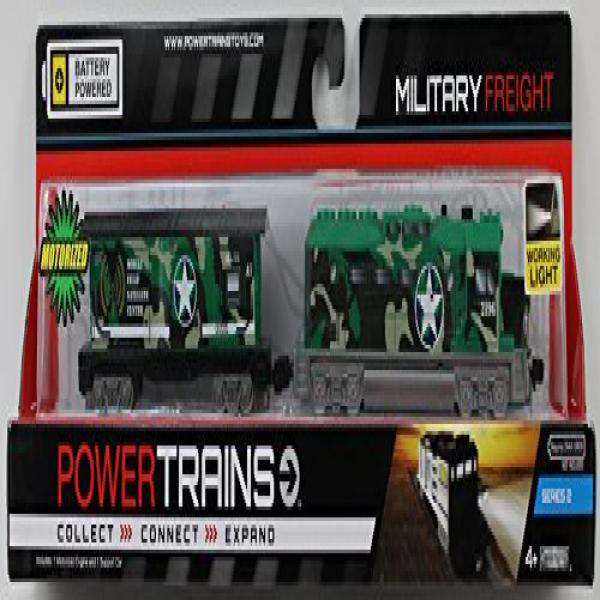 Power Trains Motorized Train Engine Set Wave 2 Military Freight