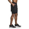thumbnail image 2 of Reebok Men's and Big Men's Power Up 2-in-1 Woven Shorts (6" Inner, 9" Outer Inseam), Sizes XS-3XL, 2 of 5