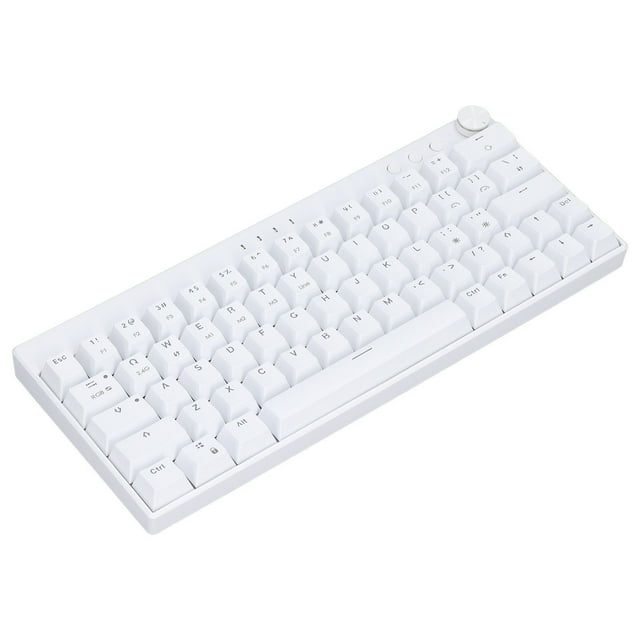 Mechanical Keyboard, Ergonomic Layout Wired Mechanical Keyboard 64 Key RGB Backlight for Office Blue Switch,Linear Action Switch,Red Switch,Brown Switch