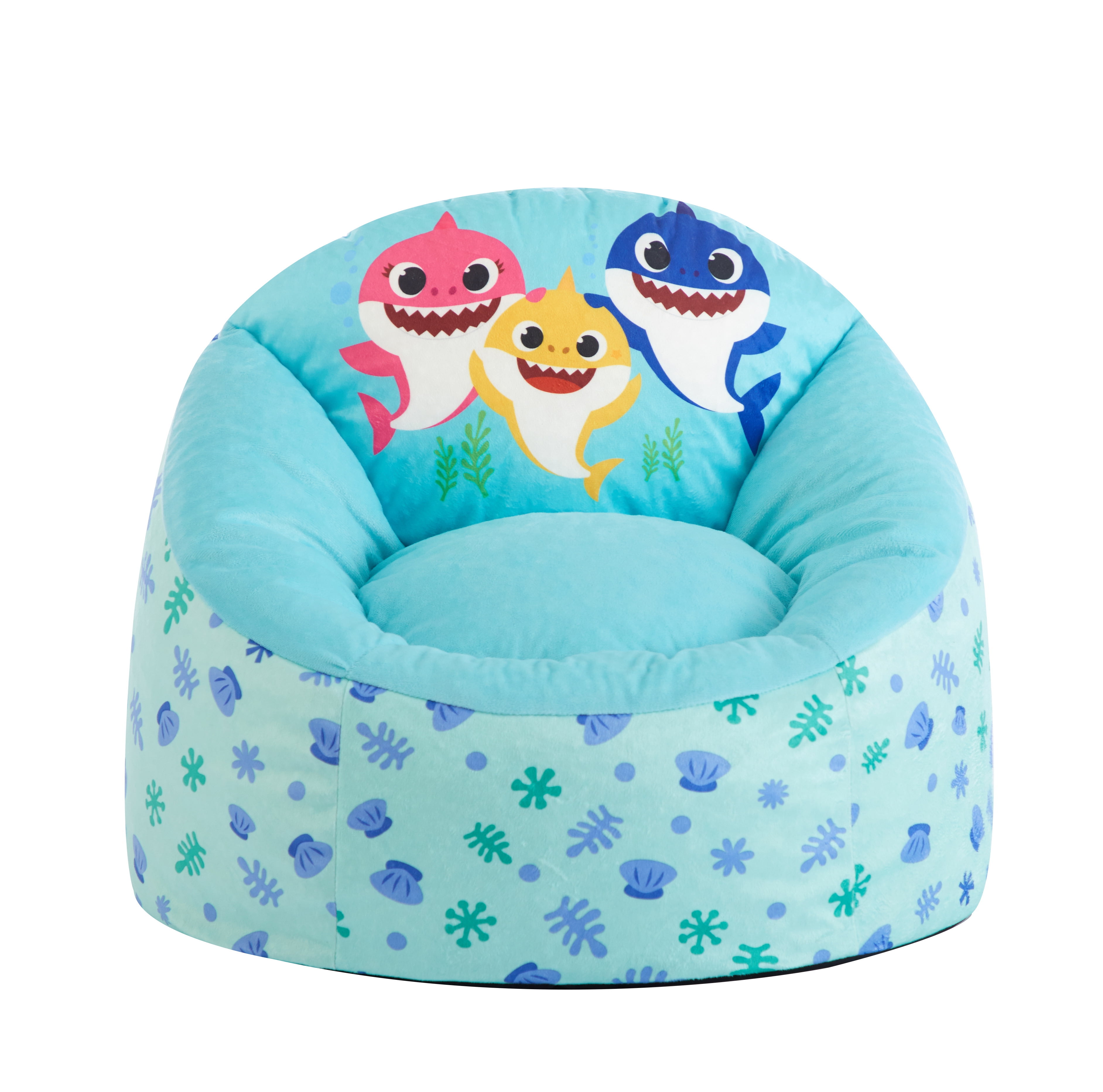 Baby Bean Bag Adjustable Harness Kids Toddler Chair PUG DESIGN Bouncer Beanbag 