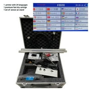 12.7mm 24 Languages Automatic Coding Machine Expiry Date Printer Mask Printer Online Inkjet Printer Thermal Inkjet Printer ,Quick-Drying Ink