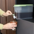 thumbnail image 4 of 1 Gallon Cold Brew Coffee Maker Iced Maker with Ultra Fine Stainless Steel Mesh Filter and Spigot Pitcher & Tea Infuser Lemonade Drink Dispenser Infuser, 4 of 4