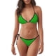 thumbnail image 1 of Disketp Green para Bañador de Dos Piezas para Mujer, Bikini Sexy Halter String, Conjunto de Bikini en Triángulo, 1 of 6